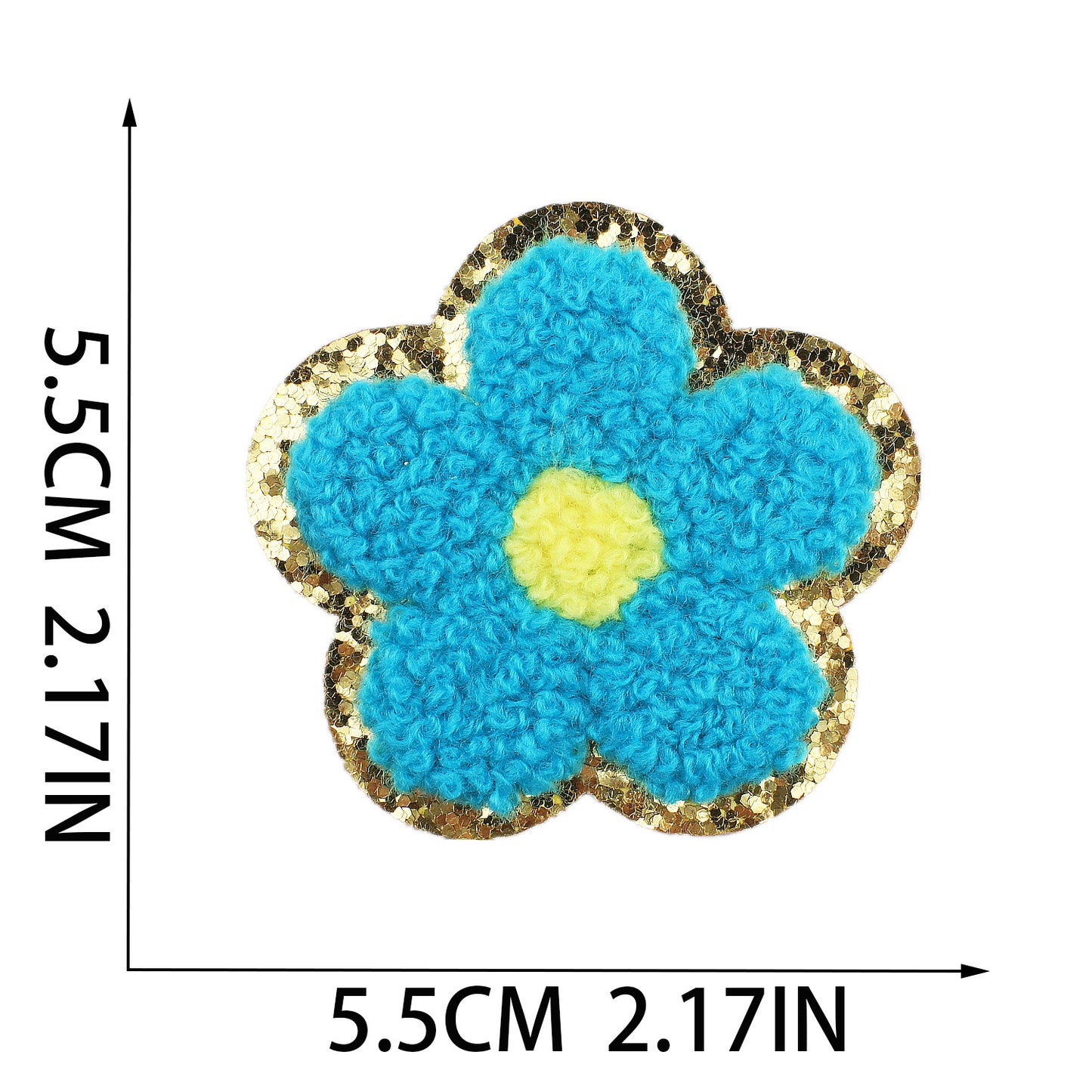 Flower patch sticker 21 pcs