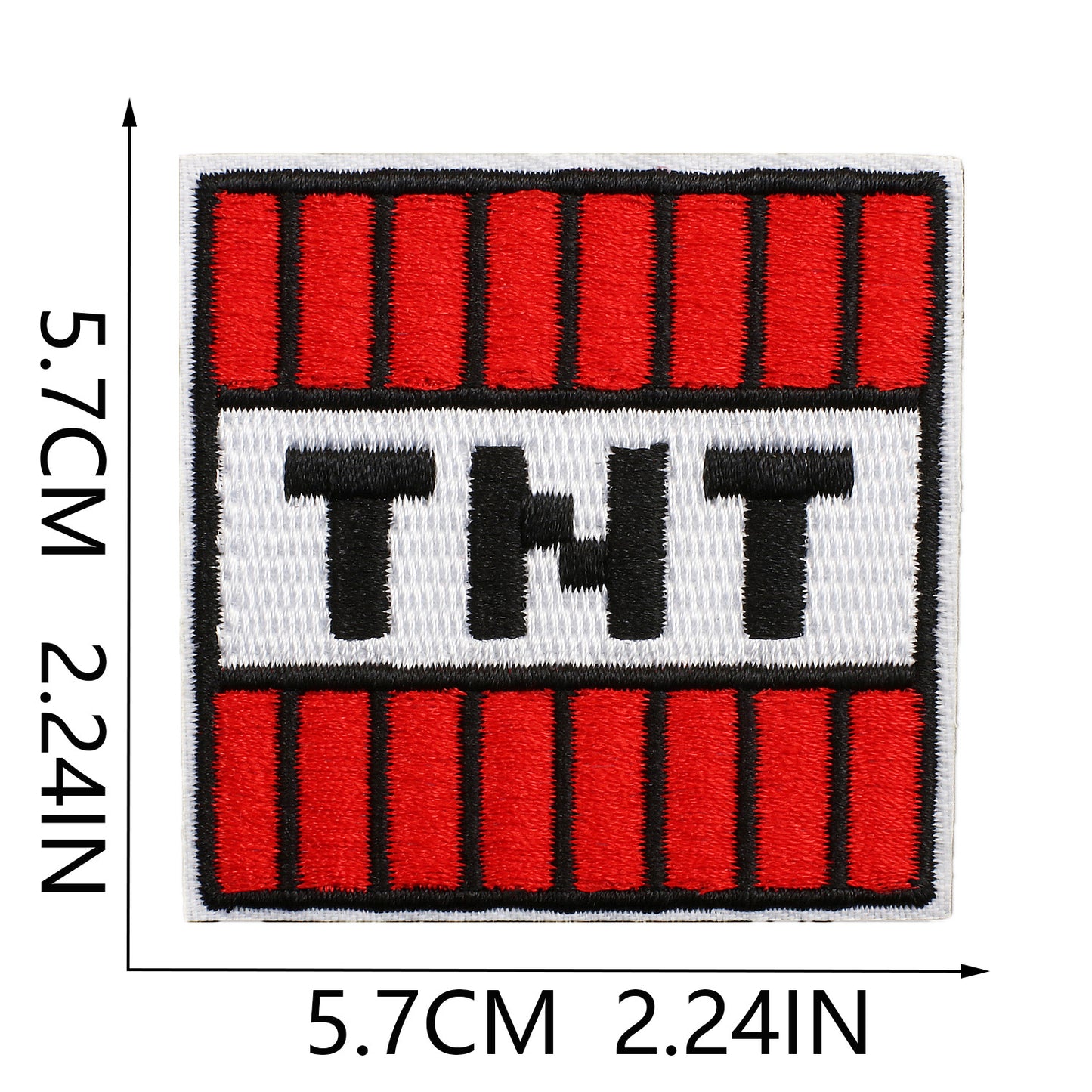 Mosaic Embroidery Patch 16 piece