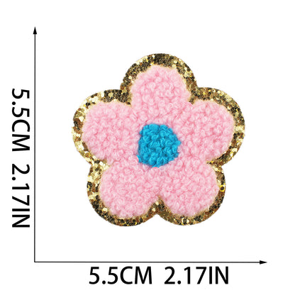 Flower patch sticker 21 pcs