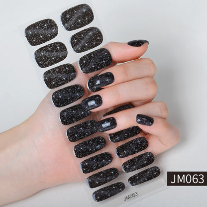 Semi Cured Gel Nail Strips starry sky